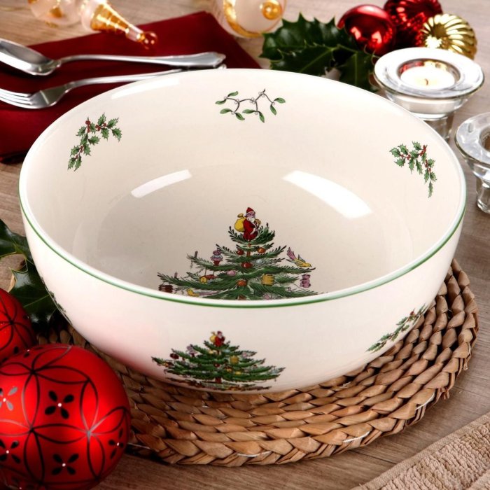 Салатник новогодний