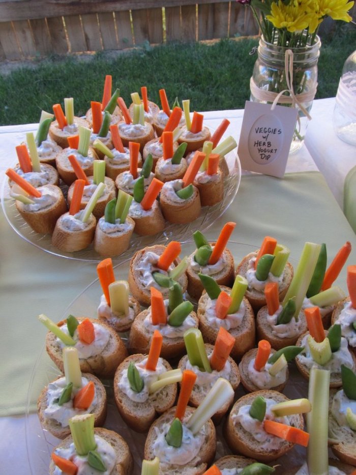 Закуски на детский день рождения