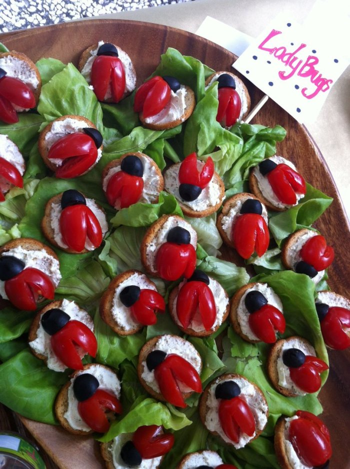 Закуски на детский день рождения