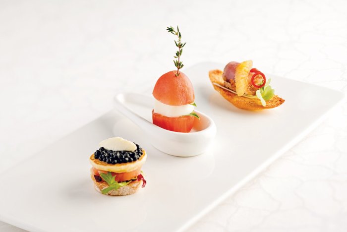 Канапе из мишленовского ресторана