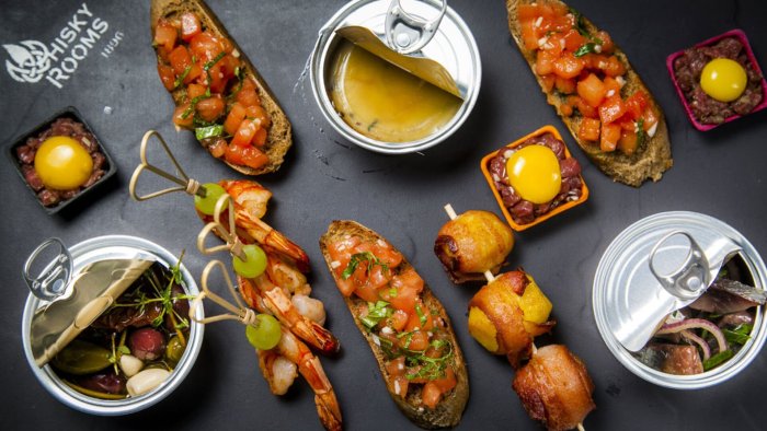 Закуски к пиву в ресторане