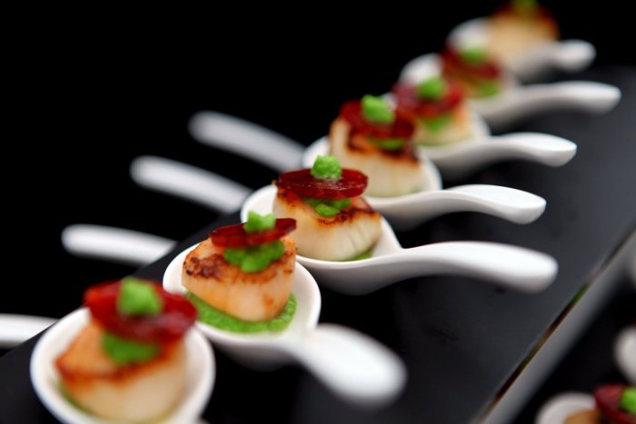 Канапе из мишленовского ресторана