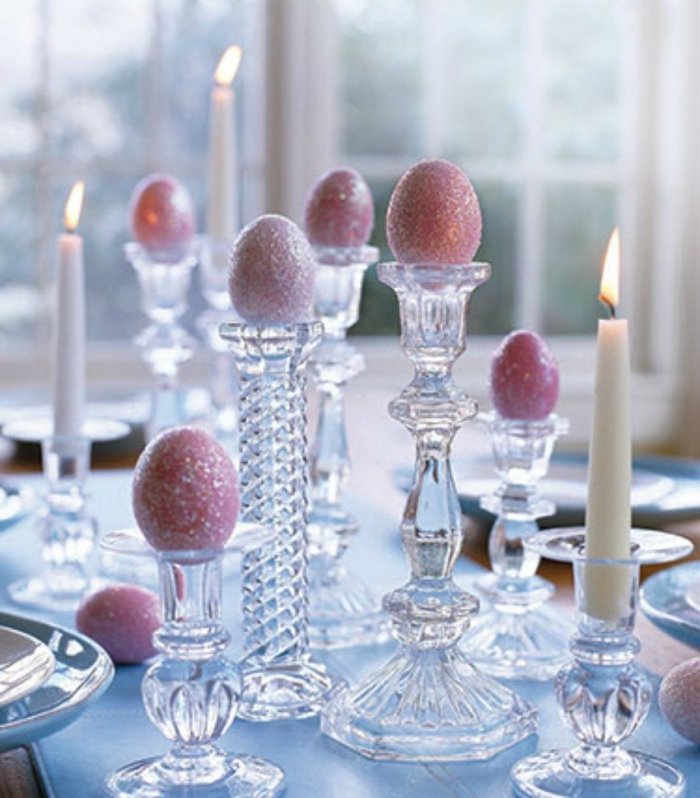 Сервировка стола на Пасху