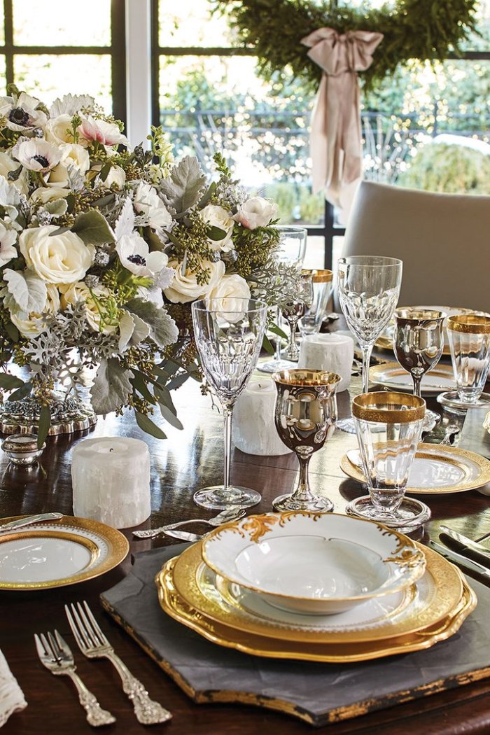 Французская сервировка стола