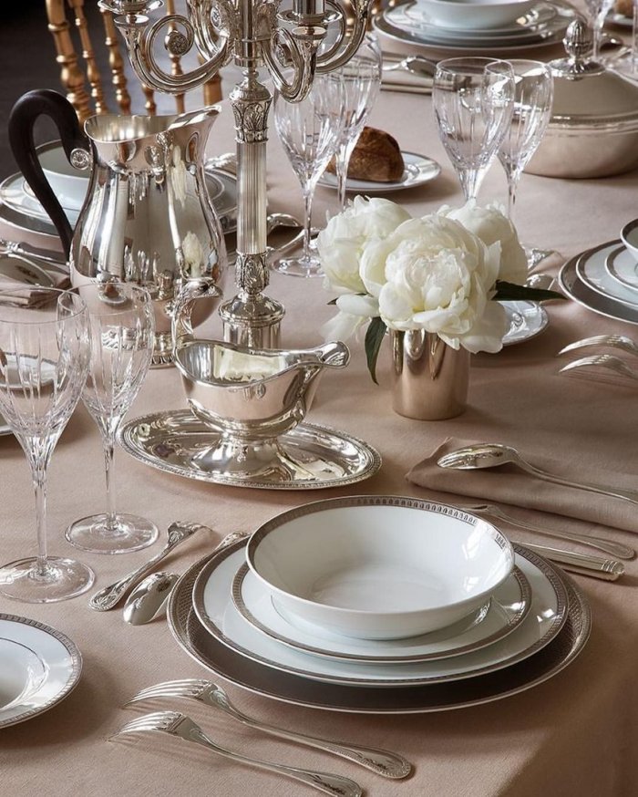 Christofle сервировка