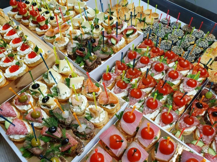 Меню на корпоратив в офисе