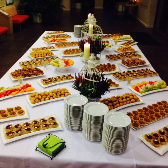 Сервировка стола Фуршет