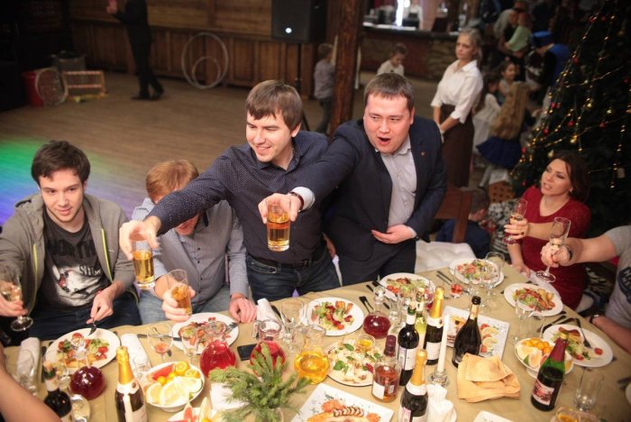 Новогоднее застолье