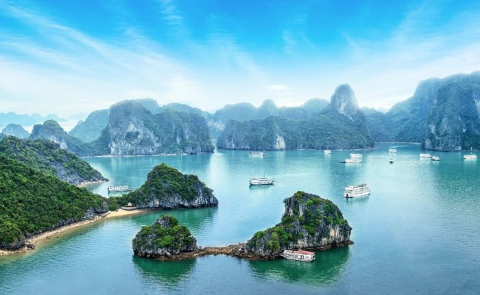 Халонг Вьетнам панорама