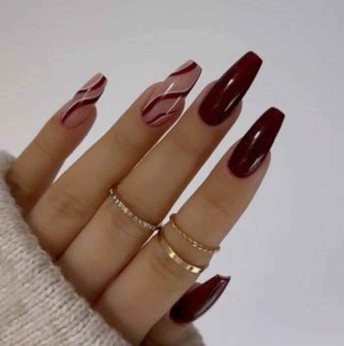 Шоколадный маникюр