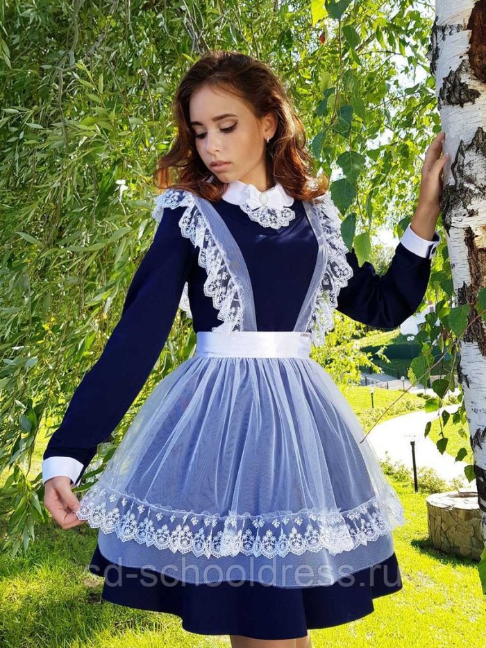 Красивые школьные фартуки