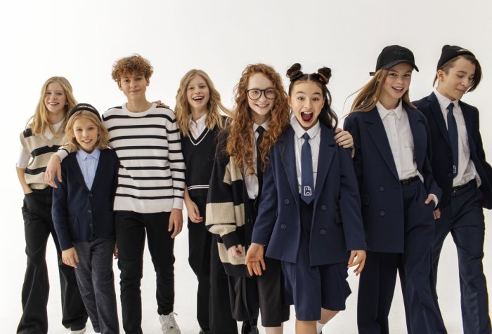 Модная Школьная одежда для подростков