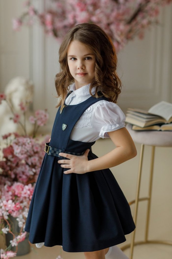 Duwali сарафан школьный