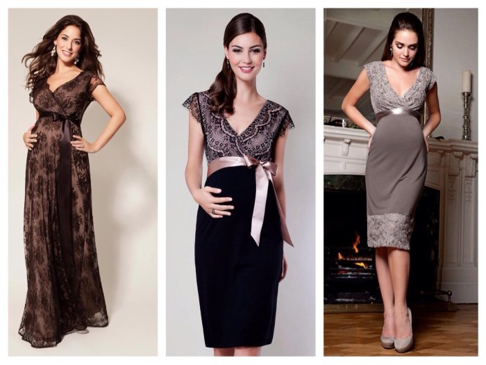 Платье скрывающее живот вечернее