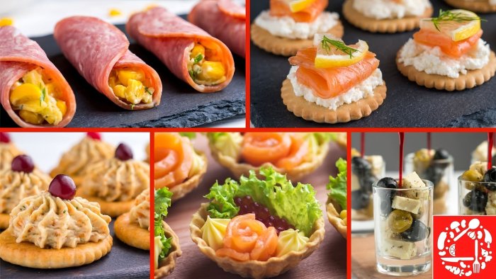 Красивые закуски