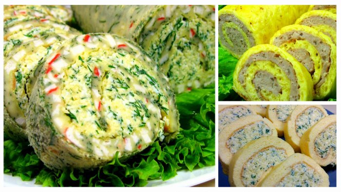Закуска из крабовых палочек Монастырская изба