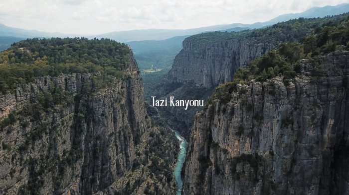Красивые фото каньонов Турции