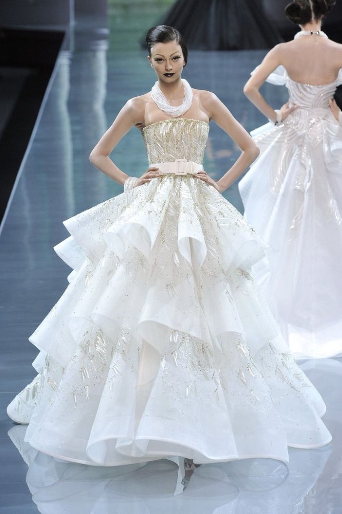 Свадебные платья dior