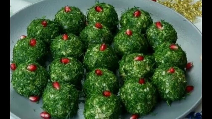 Праздничная закуска «колокольчики»