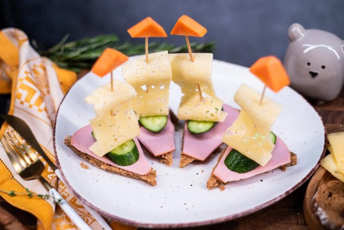 Сырная закуска мышки
